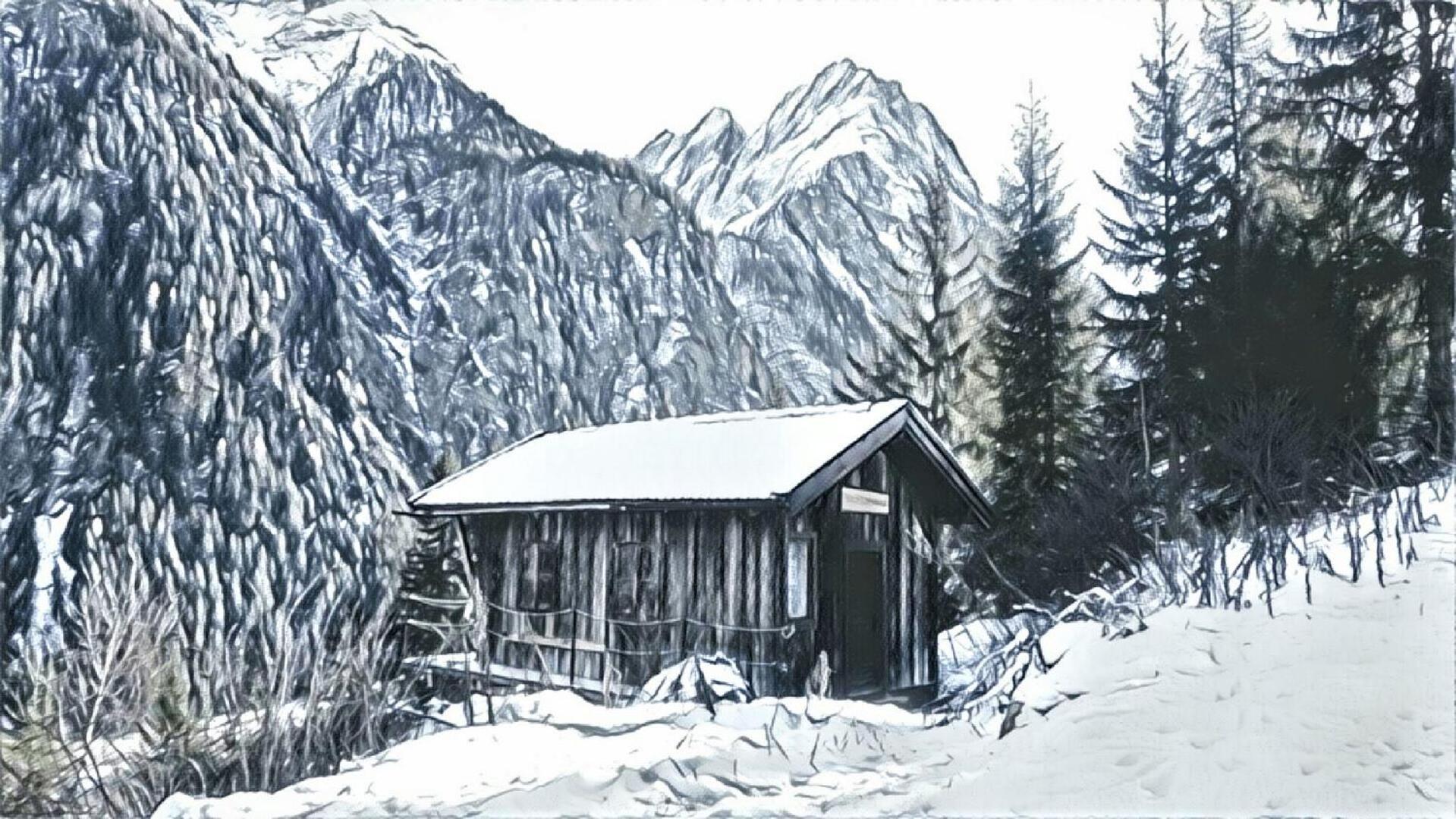 Landhaus St. Hubertus Kaunertal Exterior foto